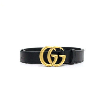 Gucci Buckle 3CM Leather Belt 58175 152318800