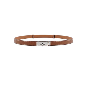 HERMES ケリー18mm エプソン シルバー金具 レディースベルト H069853 152318814