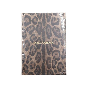 DOLCE & GABBANA レオパードプリントノート aa54244 152318901