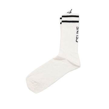 CELINE ロゴストライプ メンズソックス 2A25P035N 152318251