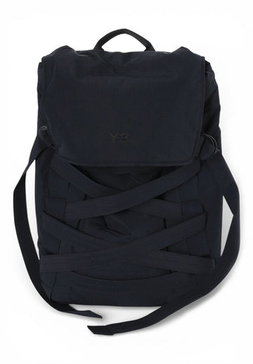 Yohji Yamamoto Cinch Backpack Black 152352391