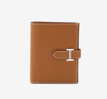 HERMES H039790CK37 Bearn Epsom Kalbsleder Gold Geldbörse 7789663319 149801308