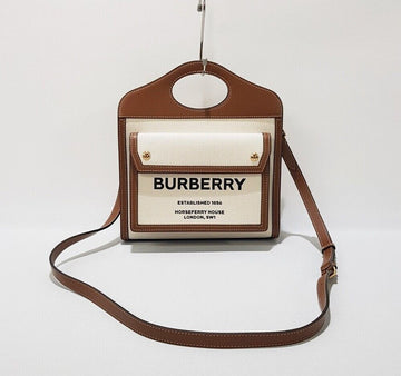 BURBERRY Zweifarbige Canvas Mini-Taschen 8039361 141448308