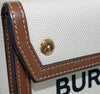BURBERRY ツートンキャンバスミニポケットバッグ 8039361 141448308 [P]