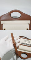BURBERRY ツートンキャンバスミニポケットバッグ 8039361 141448308 [P]