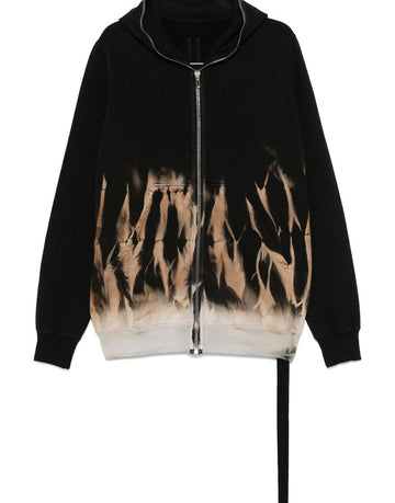 RICK OWENS DRKSHDW JUMBO GIMP Kapuzenpullover Schwarz Terra 0983 115359228