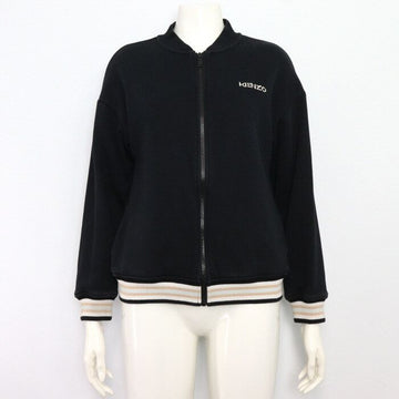 KENZO Schwarze Baumwolle Tiger Stickerei Kinder Jacke 25124 152564697