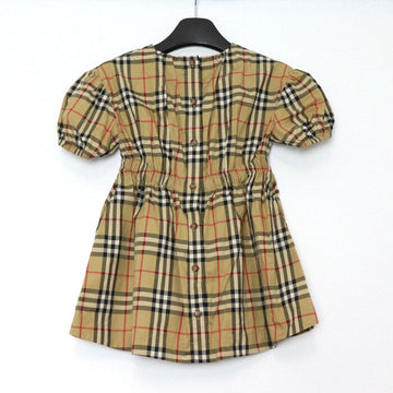 BURBERRY Prüfungsnummer 8068451 Karos Stretch Baumwolle Mädchen Kinder Junior Kleid 152565252