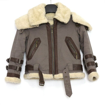 BURBERRY Junior Shearling Schafpelz-Mustang-Jacke aa42278 152565285