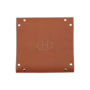 HERMES レザー トレイ aa56082 152565326