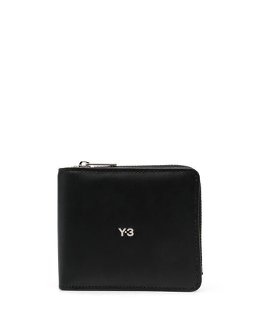 Yohji Yamamoto Y3 Logo Zip Wallet Black IJ9888 63785444