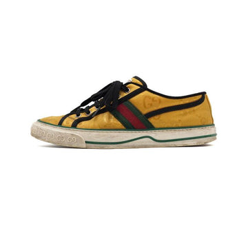 Gucci Off The Grid Yellow GG Tennis Sneakers 628709 152621923