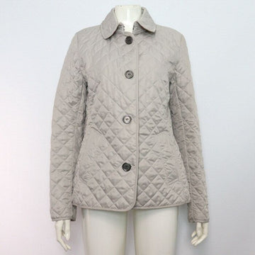 BURBERRY 3742606 グレーノバチェックキルティングレディースパディングジャケット aa60225 152622556