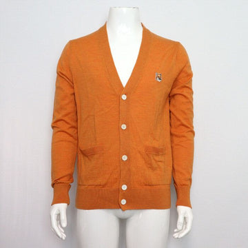MAISON KITSUNE オレンジウール男女共用カーディガン EM0057KT1036 152622565
