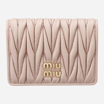 Miu Miu Matera Card Holder Beige Pink 5MC103 AFPP F0236 152639327