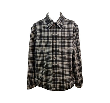 Louis Vuitton Unused Check Denim Overshirt 1ABY9L 2MB30KEK 152661181