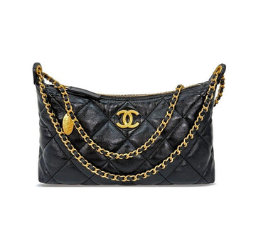 CHANEL Hobo Bag Black 25SS AS5528 152661365