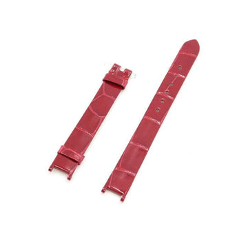 Van Cleef & Arpels Small Rug 10MM Red Alligator Leather Strap Watch Band 152760660