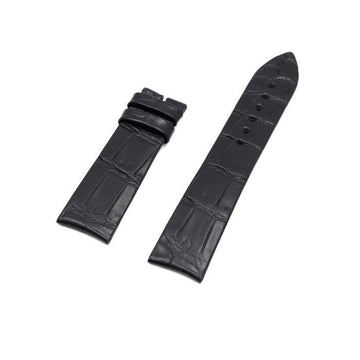 PIAGET Schwarzes Alligatorleder 18MM Uhr Ersatzlederband aa60392 152760697