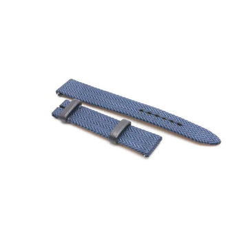 Hermes Blue Leather Band Strap for 16MM H Hour PM 152760704
