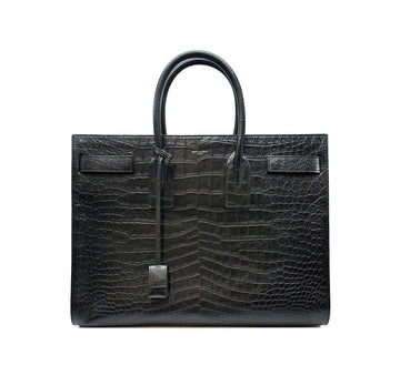 SAINT LAURENT クロコダイル サックジュール トートバッグ B1026K282 152804021