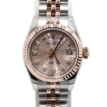 Rolex Datejust 10P Diamond 26mm Women's Watch aa60706 152835801