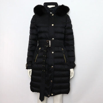 BURBERRY フォックスファー ベルト付き フードダウン レディース ロングパディングジャケット ジャンパー 4033558 152867112