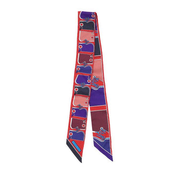 Hermes 100% Silk Twilly Scarf 063358S 152867129
