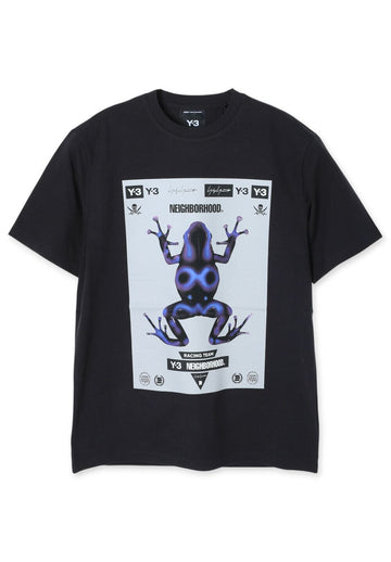 YOHJI YAMAMOTO Tシャツ GFX TEE ブラック JW6998 152882684