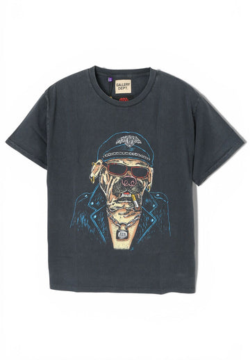 GALLERY DEPT バイカー Tシャツ OCT BIKER DOG TEE ビンテージ ブラック OBD10284 VBLK 152882935