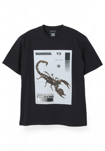 YOHJI YAMAMOTO Tシャツ GFX TEE ブラック KC8823 152883657