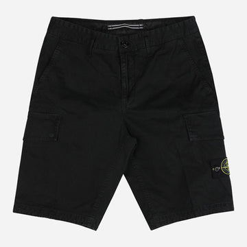Stone Island Cargo Bermuda Shorts Black 152899961