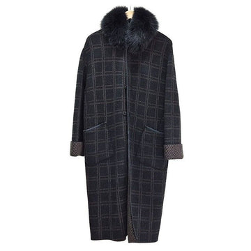 LORO PIANA Baby Kaschmir Fuchs Pelz Wendeblazer 21226433 152930828