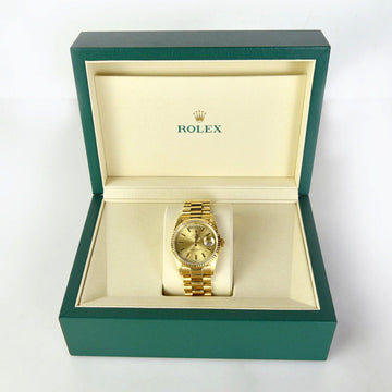 ROLEX デイデイト 18k ゴールドウォッチ 18238 13279 152936548