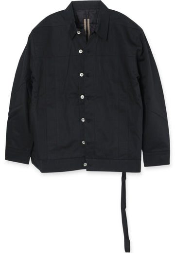 Rick Owens Jumbo DRKSHDW JUMBO WORKER Padded Jacket Black Cotton Twill DU02A3761 TW 09 29962740