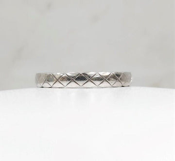 CHANEL ココクランチリング ホワイトゴールド 61号 J11793 144755549