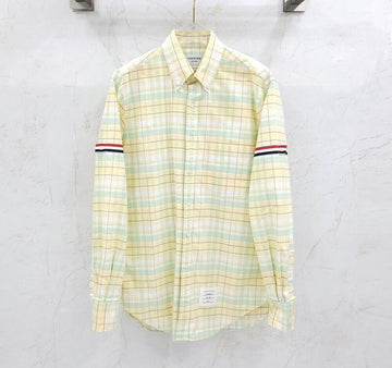 Thom Browne Arm Band Check Shirt MWL150A 149308026