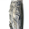 RICK OWENS Distressed Effekt Denimhose DU02C5393-DMPSH 13323 153067083 [P]