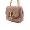 Tom Ford PINK MINI SOFT FUR SHOULDER BAG WITH GOLD CHAIN aa61217 153099667 [P]