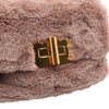 Tom Ford PINK MINI SOFT FUR SHOULDER BAG WITH GOLD CHAIN aa61217 153099667 [P]