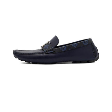Louis Vuitton Navy Leather Monogram Monte Carlo Loafers Men 1AANOW aa61243 153099723