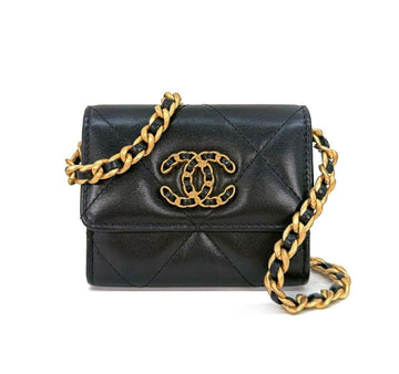 CHANEL Mini Flap Card Holder 19 153099771