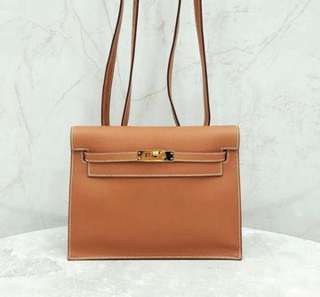 HERMES ケリー ダンス キャメル ゴールド B刻印 141889716