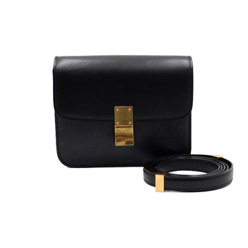 Celine Black Classic Box Tin Shoulder Bag and Crossbody Bag 192523DLS 153159189