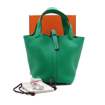 HERMES トリヨン・クレマンス・シルバー・ロック・ピコタン18・トートバッグ AA61450 153159203