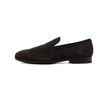 Tods Brown Suede Driving Loafers for Men aa61392 153159233