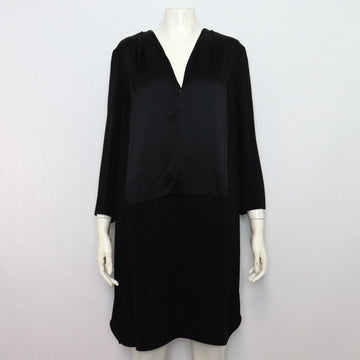 Burberry Black Satin Silk Women's Dress 3946424 153159243