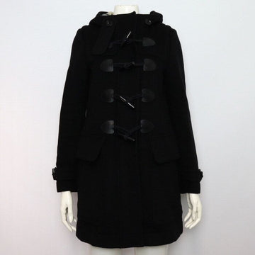 BURBERRY 3915587 ブラックウールトグルダブルコートジャケット aa61163 153159254