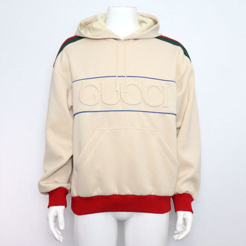 GUCCI Web Detail Embossed Herren Hoodie 752274 153159258