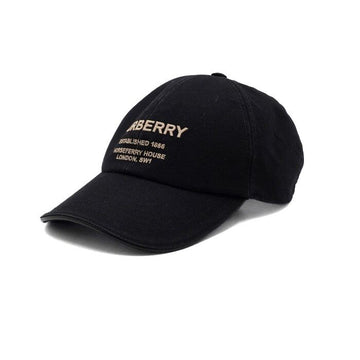 BURBERRY ホスフェリーレタリングロゴ男性キャップ8068034 153159265